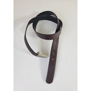 Emporium‎ Brown Classic Cowboy Western Casual Work Dress Belt Men's Size 35-37"
